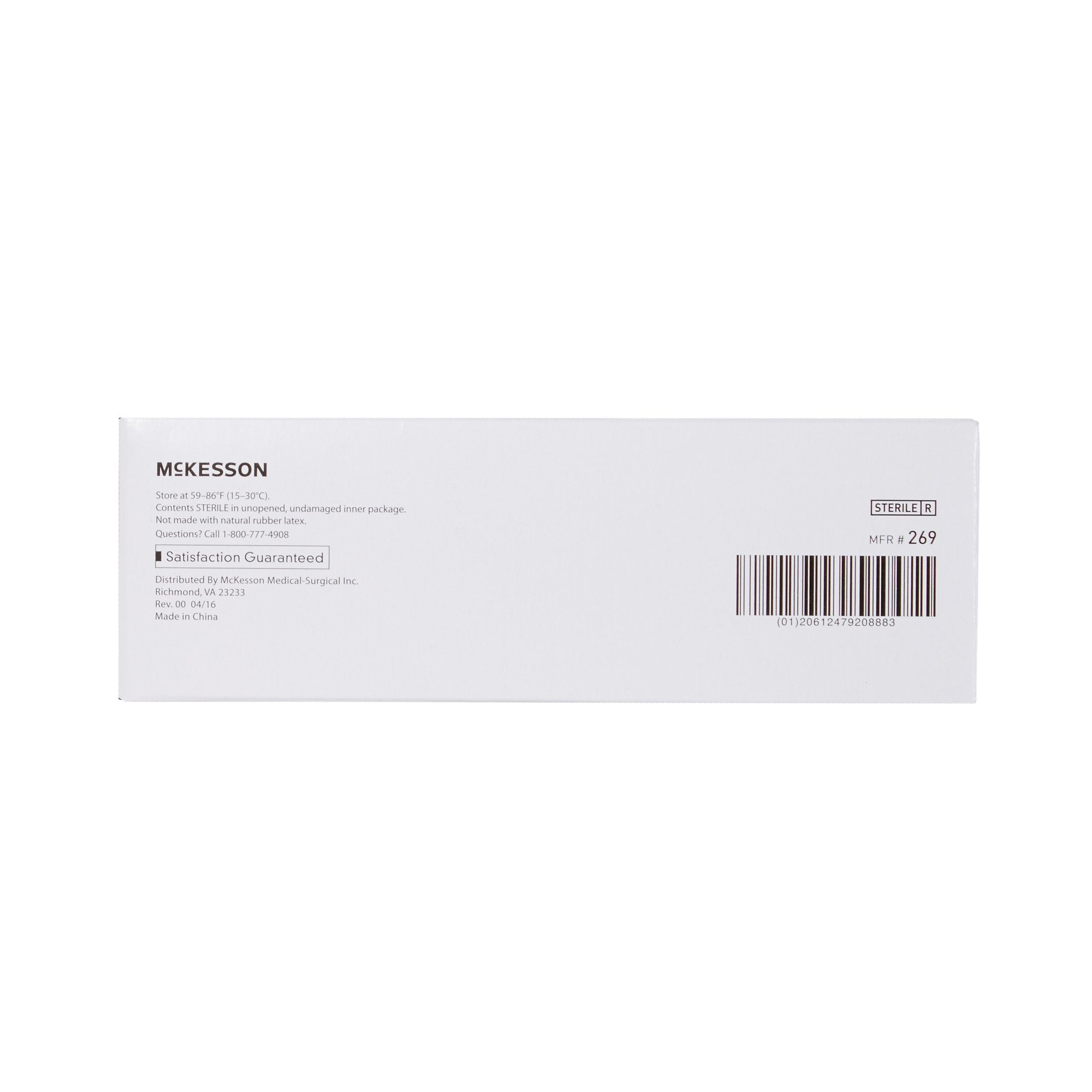 Antiseptic Skin Towelette McKesson Individual Packet Unscented 100 Count, Packaging Type- Each