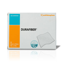 Gelling Fiber Wound Dressing Durafiber 4 X 4 Inch Square Sterile,Packaging Type- Box