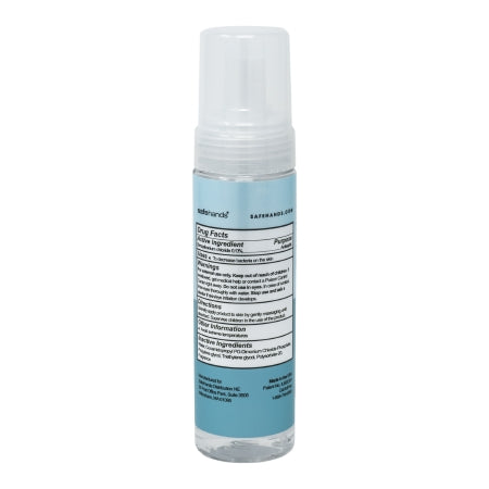 Alcohol-Free Hand Sanitizer safeHands 7 oz. BZK (Benzalkonium Chloride) Foaming Bottle,Packaging Type- Each