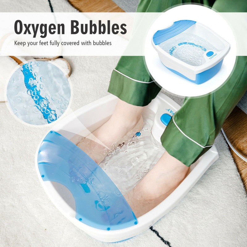 Foot Spa Bath with Bubble Massage