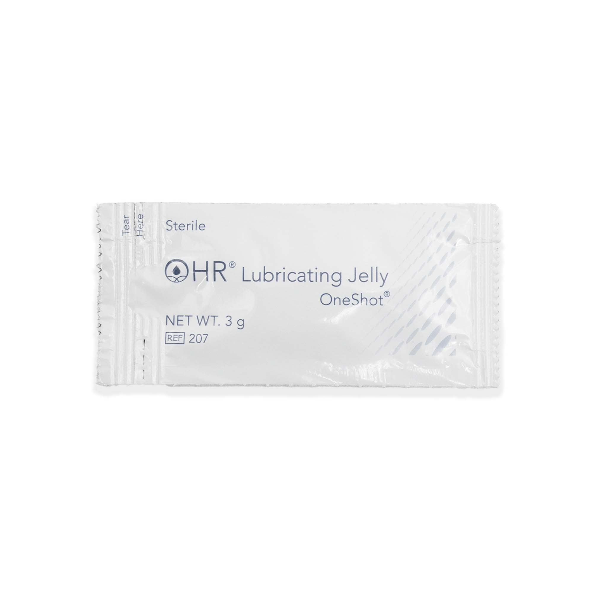 Lubricating Jelly HR One Shot 3 Gram Individual Packet Sterile,Packaging Type- Box