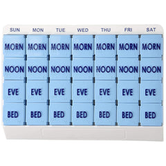 Pill Organizer Medi Tray 7 Day 4 Dose, Packaging Type- Case