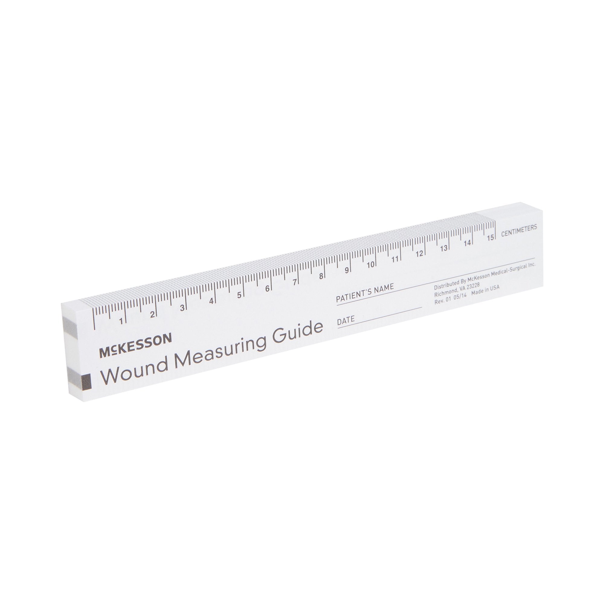 Wound Measuring Guide McKesson 6 Inch Length Paper NonSterile, Packaging Type- Case