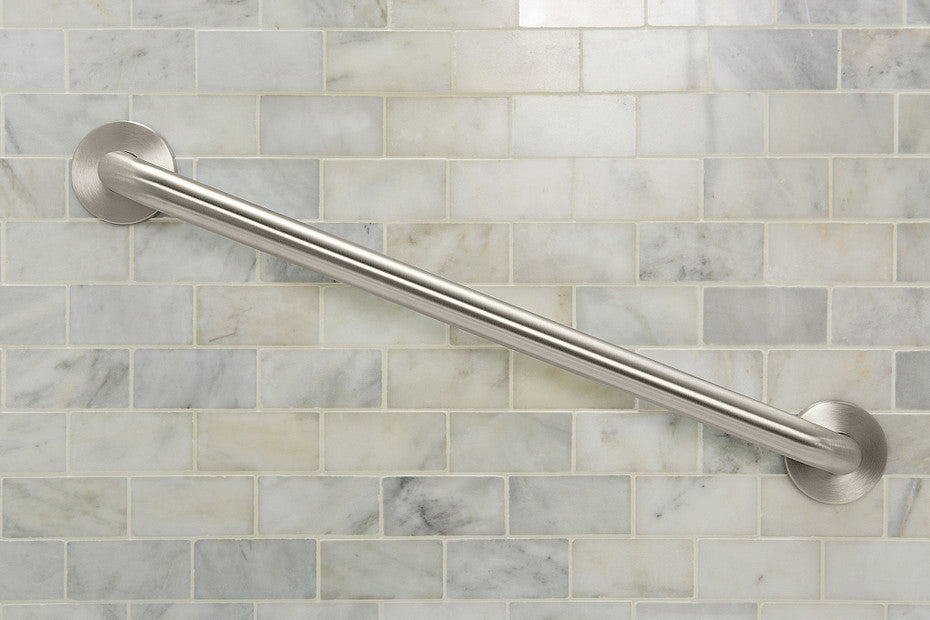 Moen Grab Bar  18  Securemount Stainless Steel  Cnceald Scrws