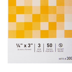 Skin Closure Strip McKesson 1/4 X 3 Inch Nonwoven Material Flexible Strip Tan, Packaging Type- Case