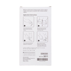 Skin Closure Strip McKesson 1 X 5 Inch Nonwoven Material Reinforced Strip White, Packaging Type - Box