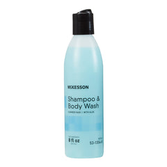 Shampoo and Body Wash McKesson 8 oz. Flip Top Bottle Summer Rain Scent, Packaging Type- Case
