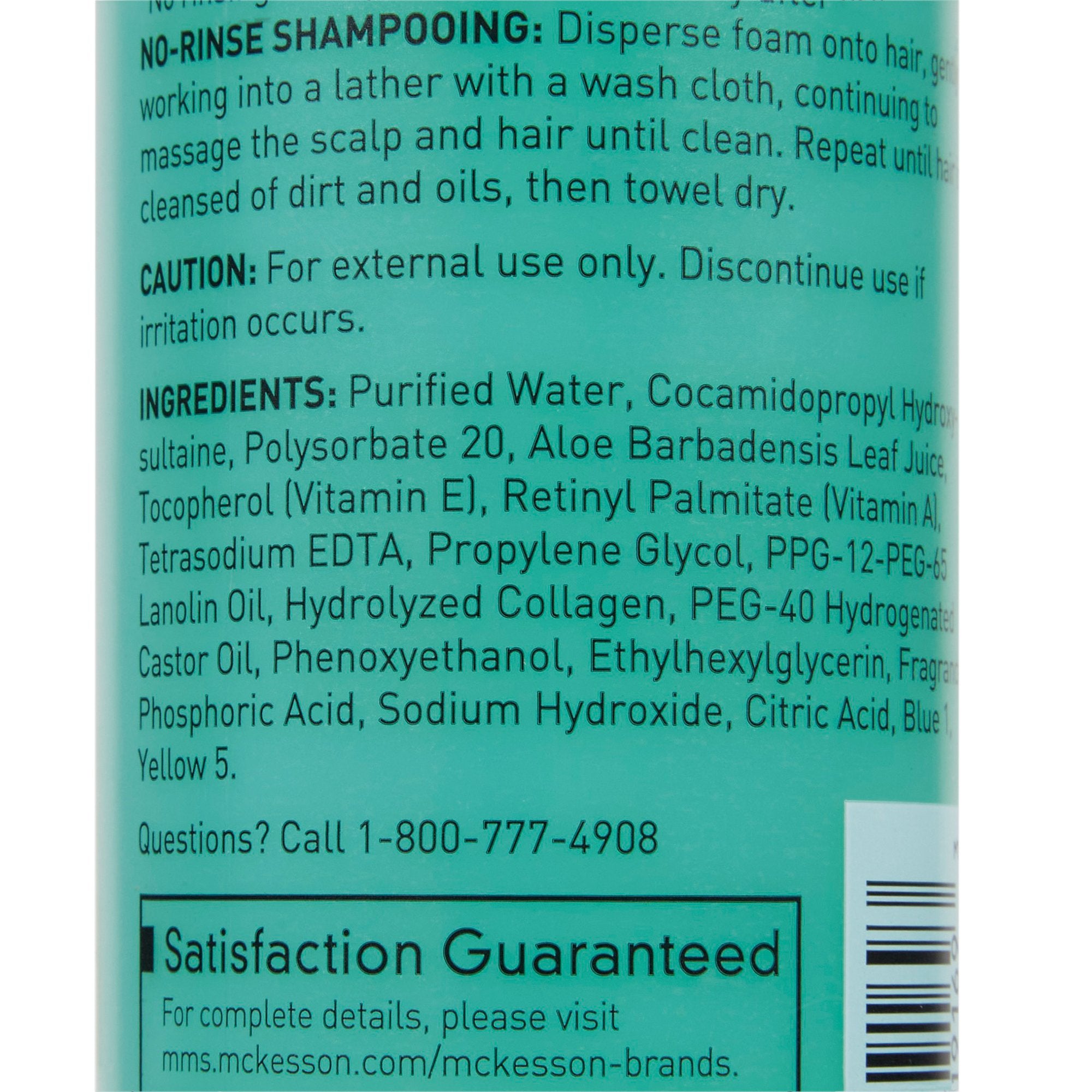 Gel de ducha espumoso McKesson sin enjuague, botella con dosificador de 255 ml, aroma a pepino y melón. Tipo de envase: caja.