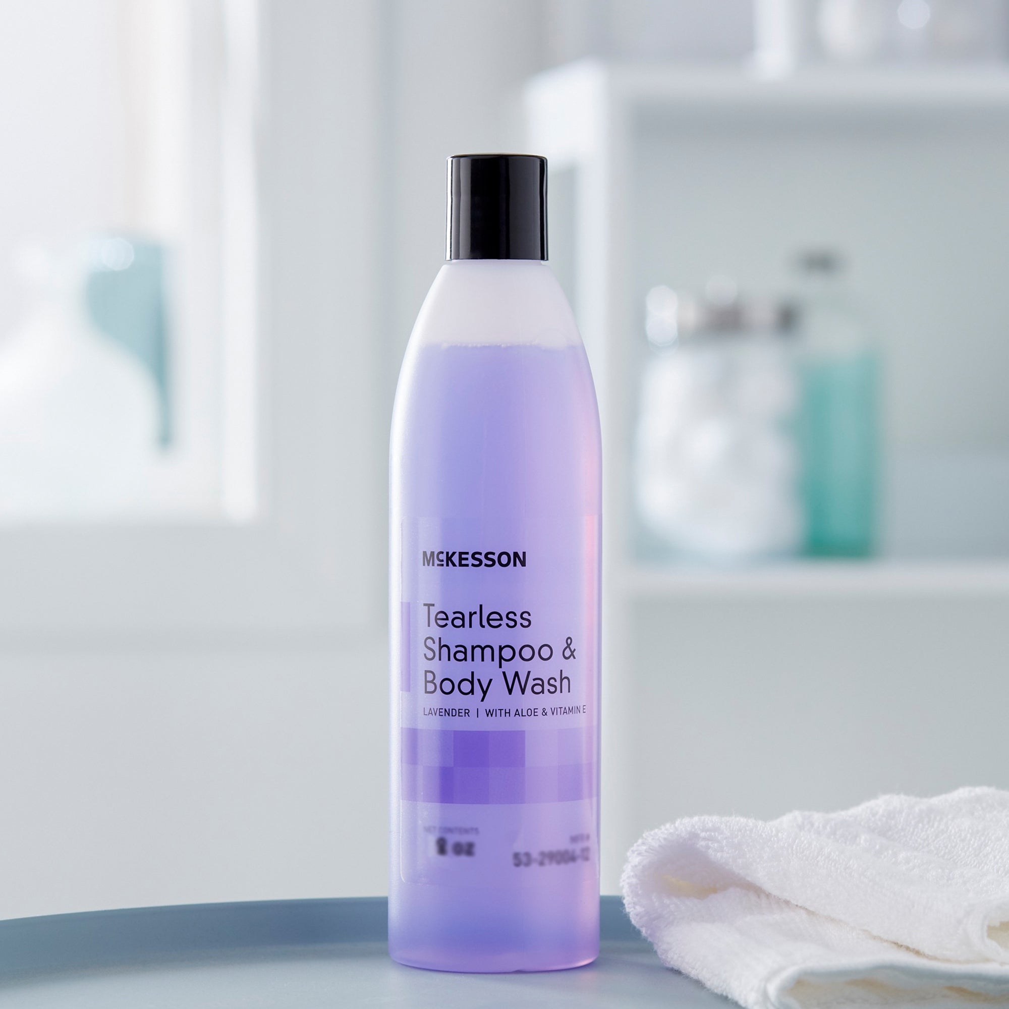 Tearless Shampoo and Body Wash McKesson 8 oz. Flip Top Bottle Lavender Scent, Packaging Type- Case