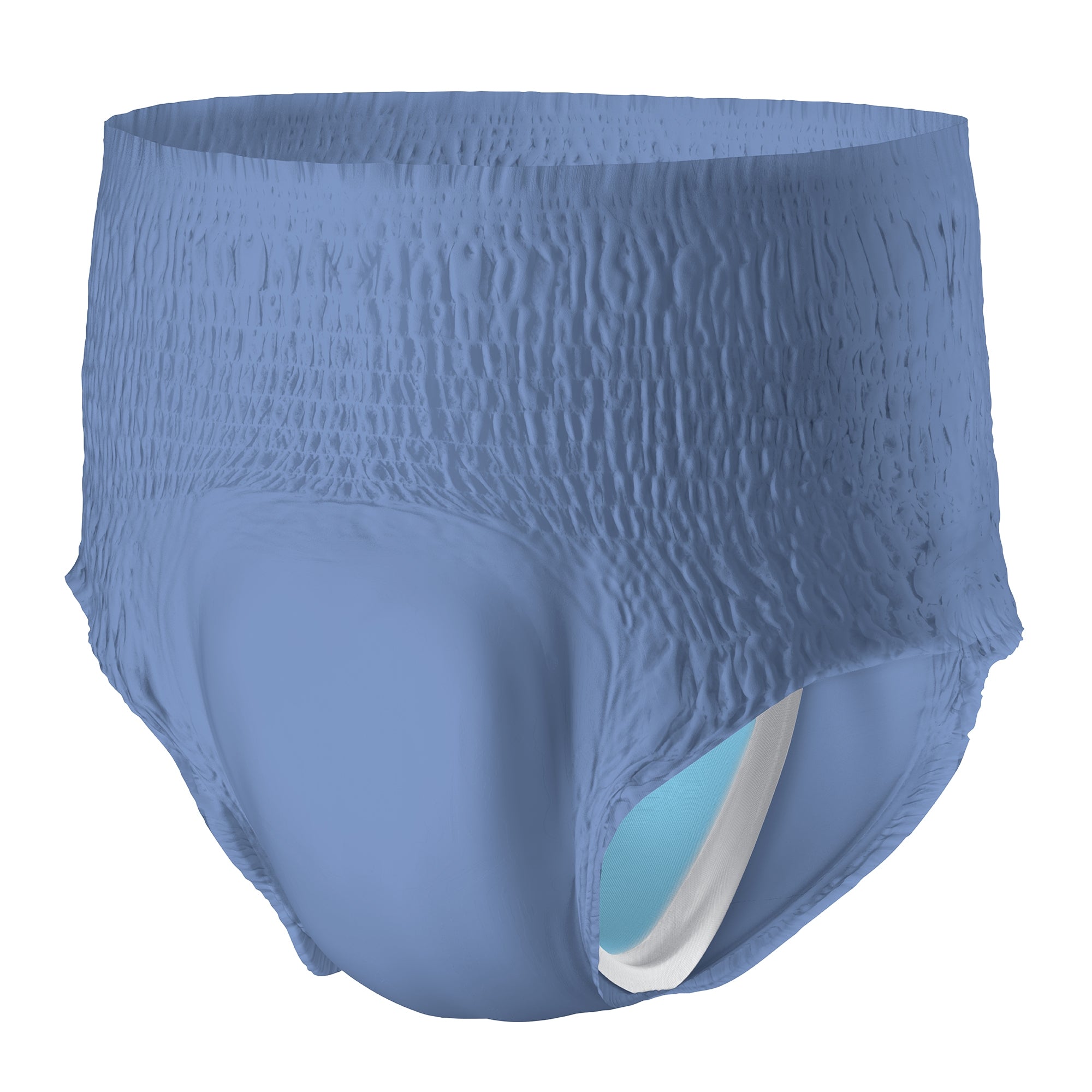 Male Adult Absorbent Underwear Prevail Per-Fit Pull On with Tear Away Seams Medium Disposable Moderate Absorbency, Packaging Type- Case