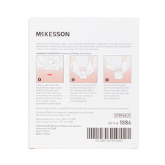Hydrocolloid Dressing McKesson Waterproof Film Backing 2 X 2 Inch Square Hydrocolloid / Film,Packaging Type- Box