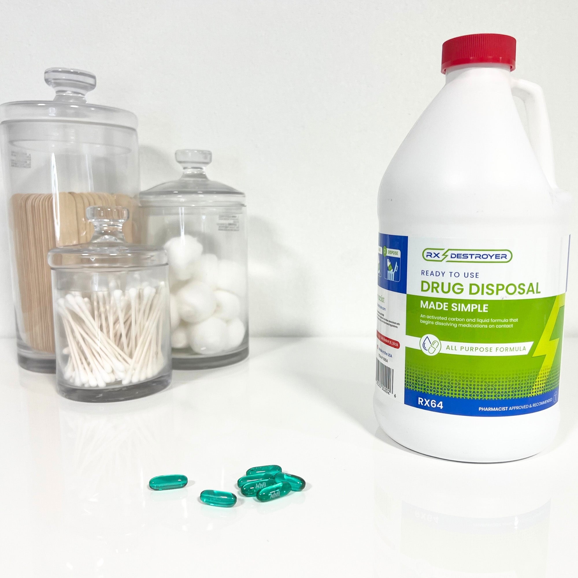 Drug Disposal System Rx Destroyer All-Purpose 13 lbs. Carton Weight, Packaging Type- Case