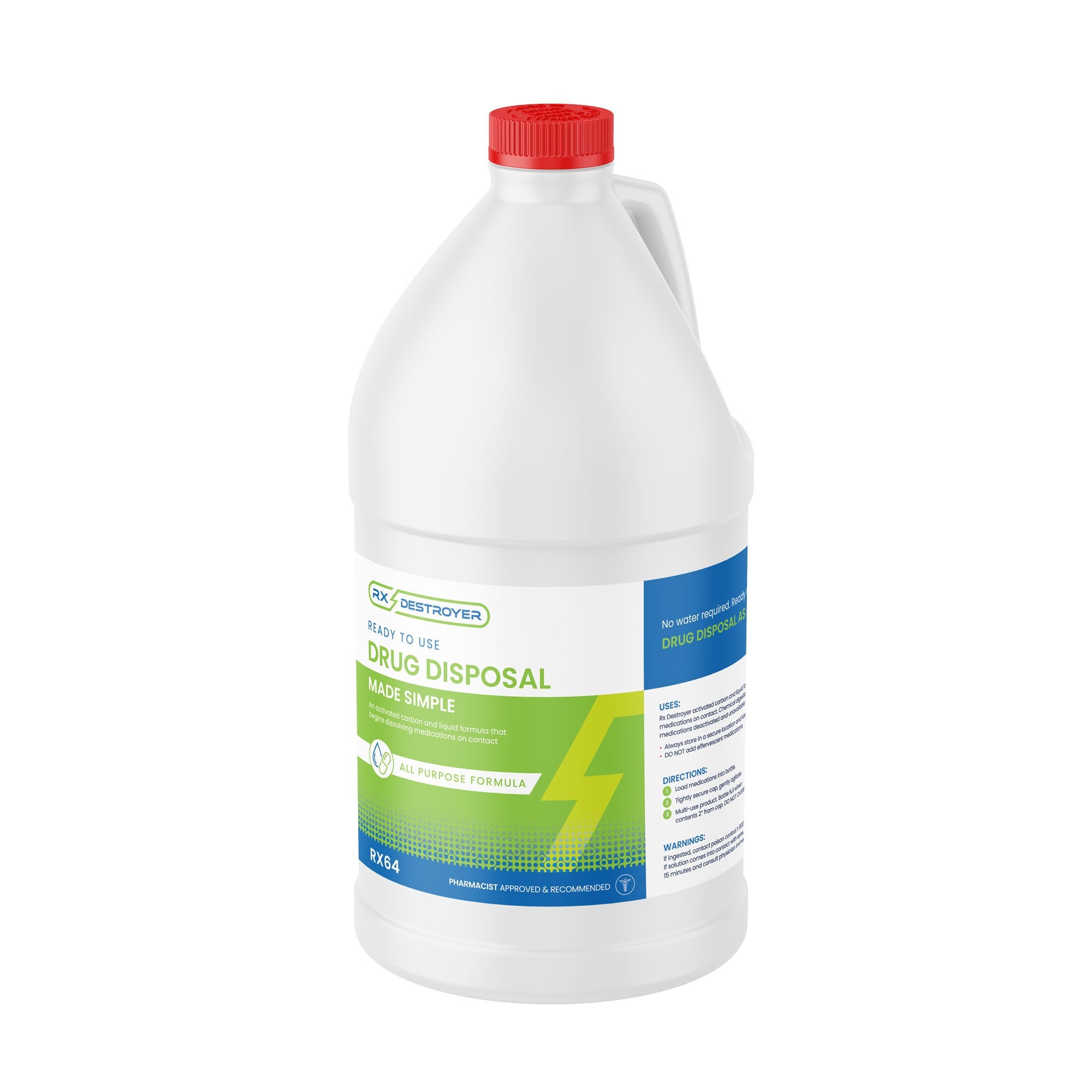 Drug Disposal System Rx Destroyer All-Purpose 13 lbs. Carton Weight, Packaging Type- Case