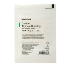 Alginate Dressing McKesson 2 X 2 Inch Square,  Packaging Type- Case
