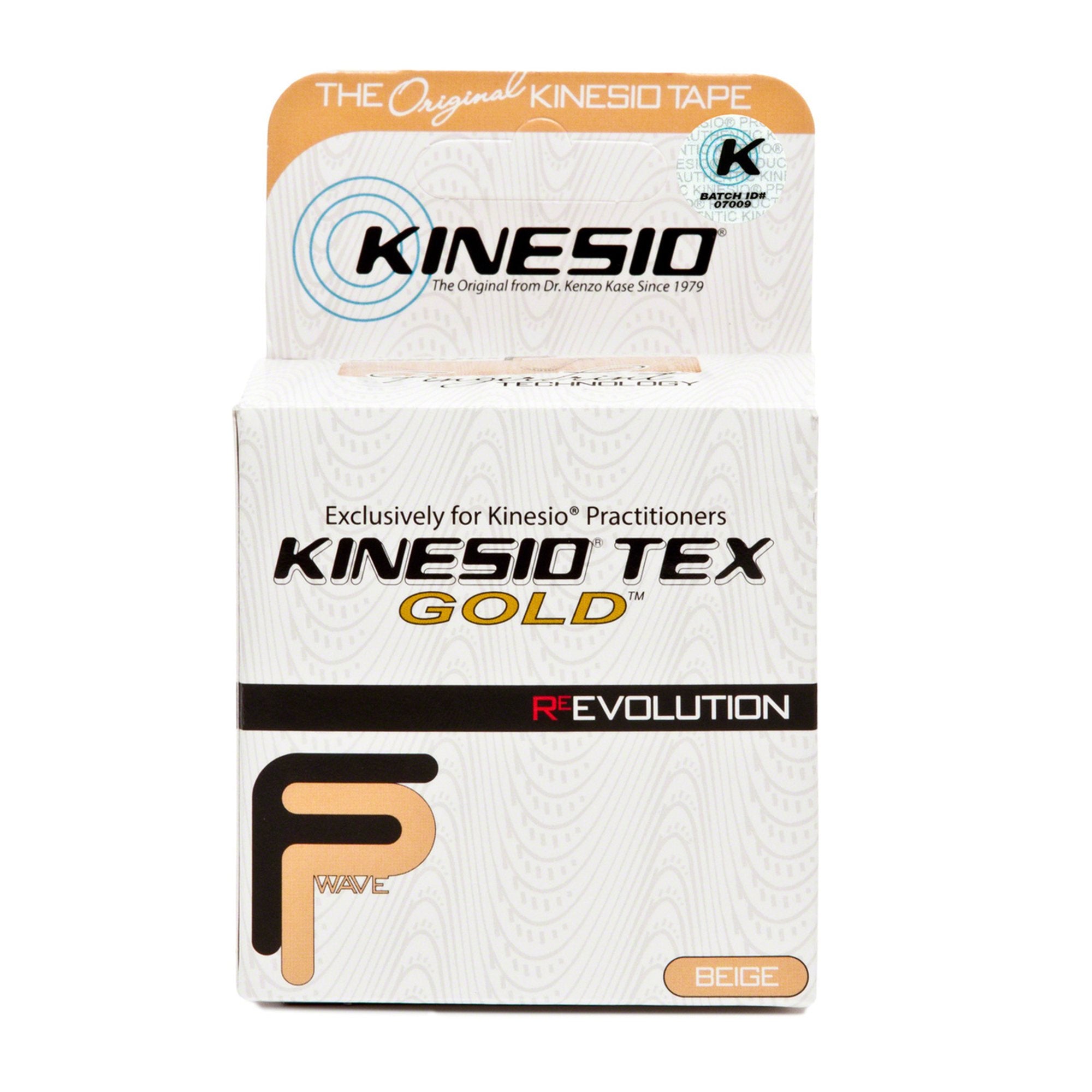 Kinesiology Tape Kinesio Tex Gold FP Beige 2 Inch X 5-1/2 Yard Cotton NonSterile,Packaging Type- Box