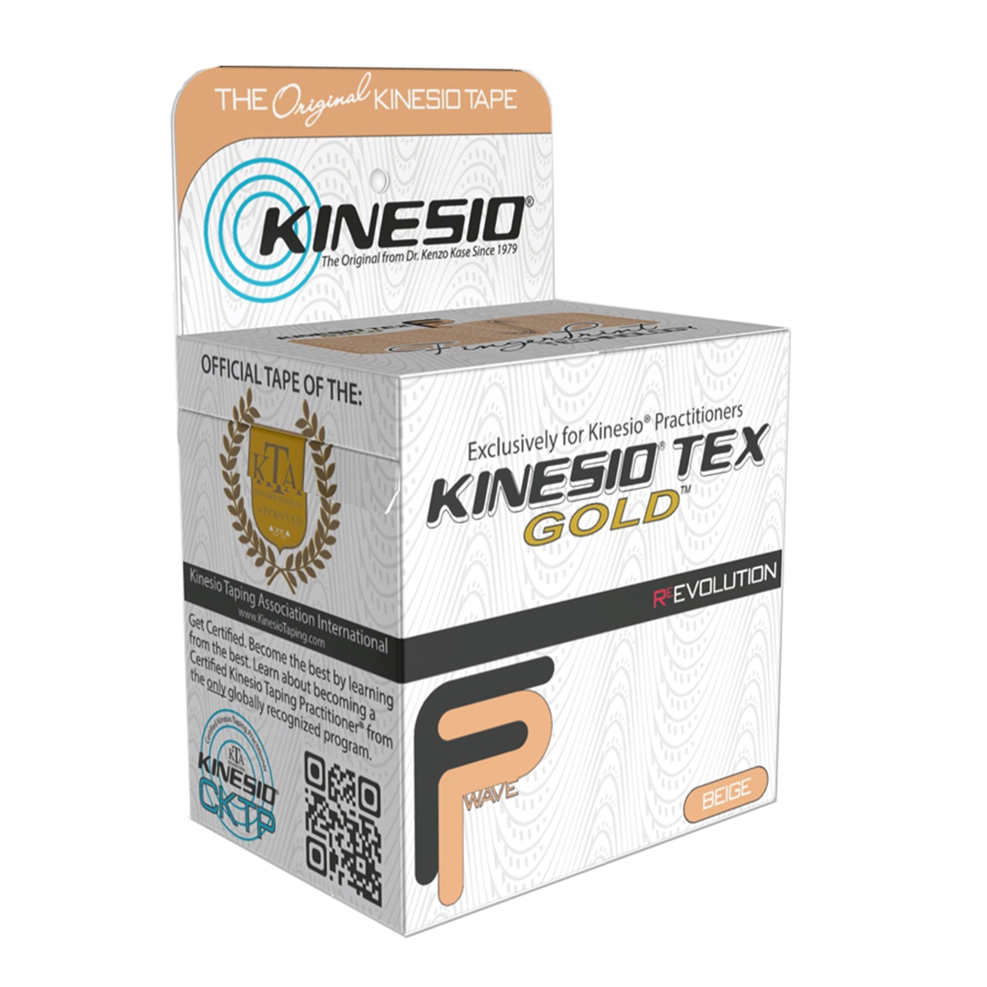 Kinesiology Tape Kinesio Tex Gold FP Beige 2 Inch X 5-1/2 Yard Cotton NonSterile,Packaging Type- Box