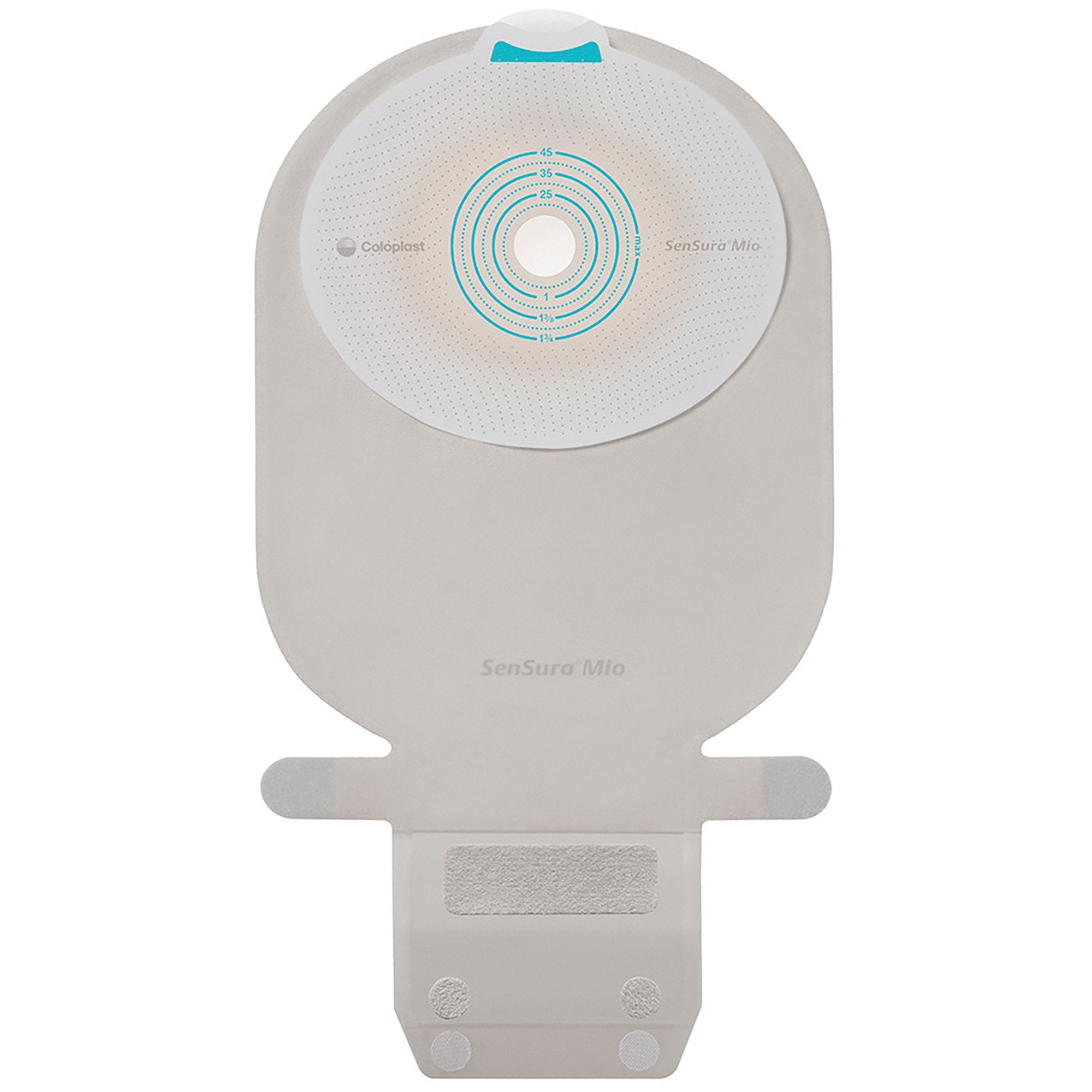 Ostomy Pouch SenSura Mio One-Piece System 11 Inch Length, Maxi Flat, Trim to Fit 3/8 to 2-1/8 Inch Stoma Drainable,Packaging Type- Box
