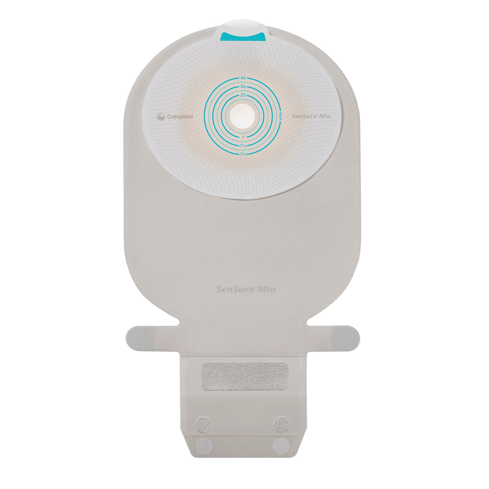 Ostomy Pouch SenSura Mio One-Piece System 11 Inch Length, Maxi Flat, Trim to Fit 3/8 to 2-1/8 Inch Stoma Drainable | BOX