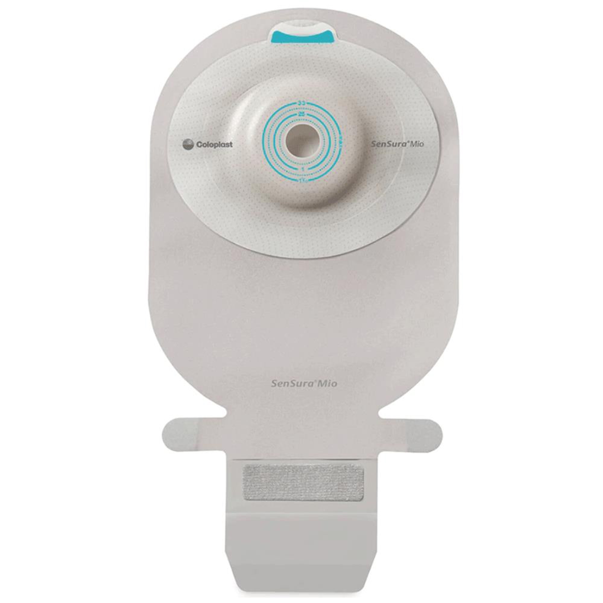 Ostomy Pouch SenSura Mio One-Piece System 11 Inch Length, Maxi Flat, Pre-Cut 1-3/4 Inch Stoma Drainable,Packaging Type- Box