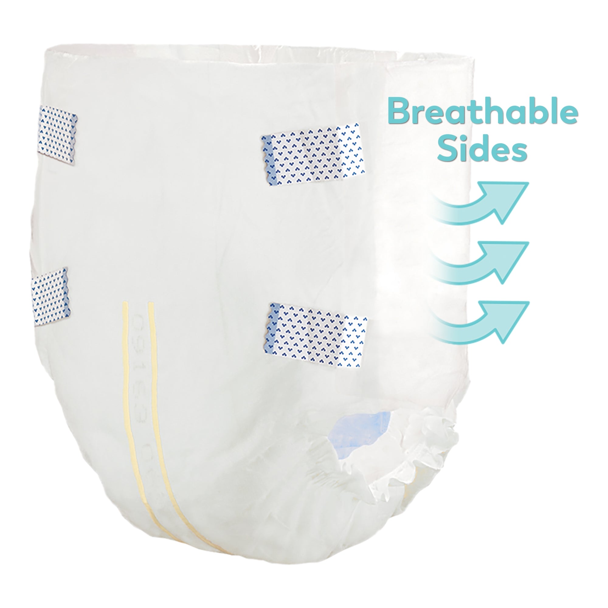 Unisex Adult Incontinence Brief Tranquility Essential Medium Disposable Moderate Absorbency, Packaging Type- Case