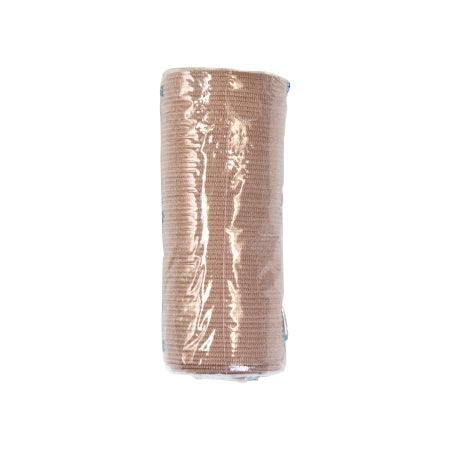 Elastic Bandage Dynarex 4 Inch X 4-1/2 Yard Clip Detached Closure Tan NonSterile Standard Compression,Packaging Type- Box