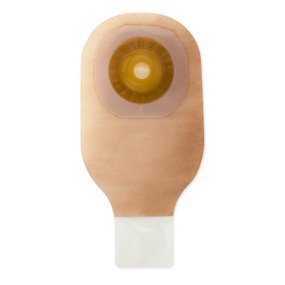 Ostomy Pouch Premier One-Piece System 12 Inch Length Convex, Pre-Cut 1-1/4 Inch Stoma Drainable