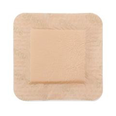 Foam Dressing McKesson 3 X 3 Inch With Border Film Backing Silicone Gel Adhesive Square Sterile,Packaging Type- Box
