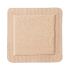 Foam Dressing McKesson 6 X 6 Inch With Border Film Backing Silicone Gel Adhesive Square Sterile,  Packaging Type- Case