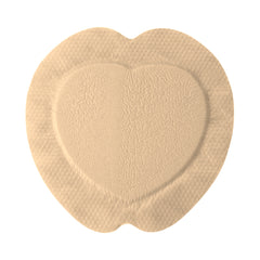Foam Dressing McKesson 7 X 7 Inch With Border Film Backing Silicone Gel Adhesive Sacral Sterile,  Packaging Type- Case