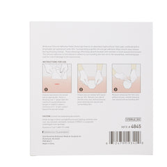 Foam Dressing McKesson 7 X 7 Inch With Border Film Backing Silicone Gel Adhesive Sacral Sterile,  Packaging Type- Case