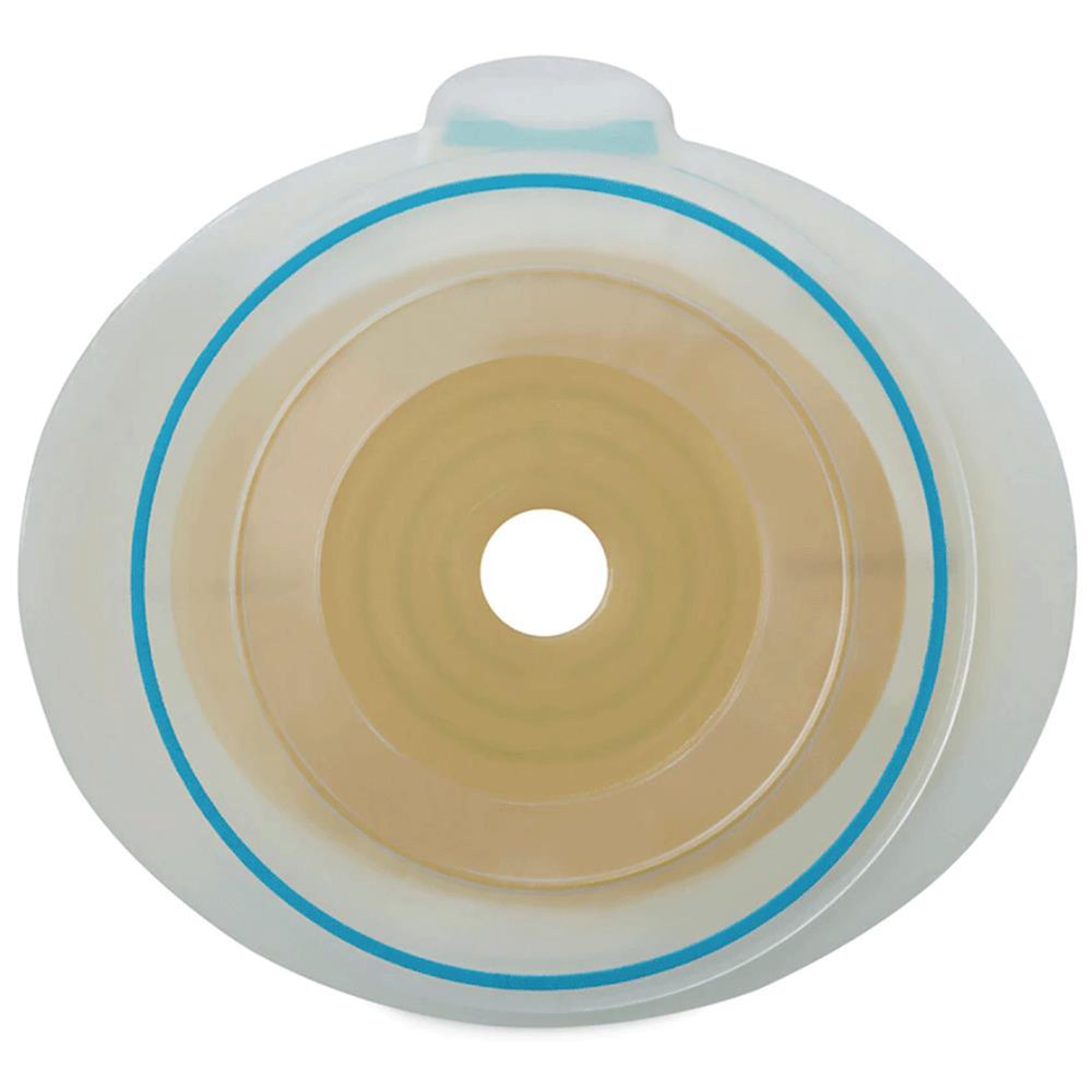 Ostomy Barrier SenSura Mio Click Precut, Extended Wear Elastic Adhesive 60 mm Flange Blue Code System 1-9/16 Inch Opening,Packaging Type- Box