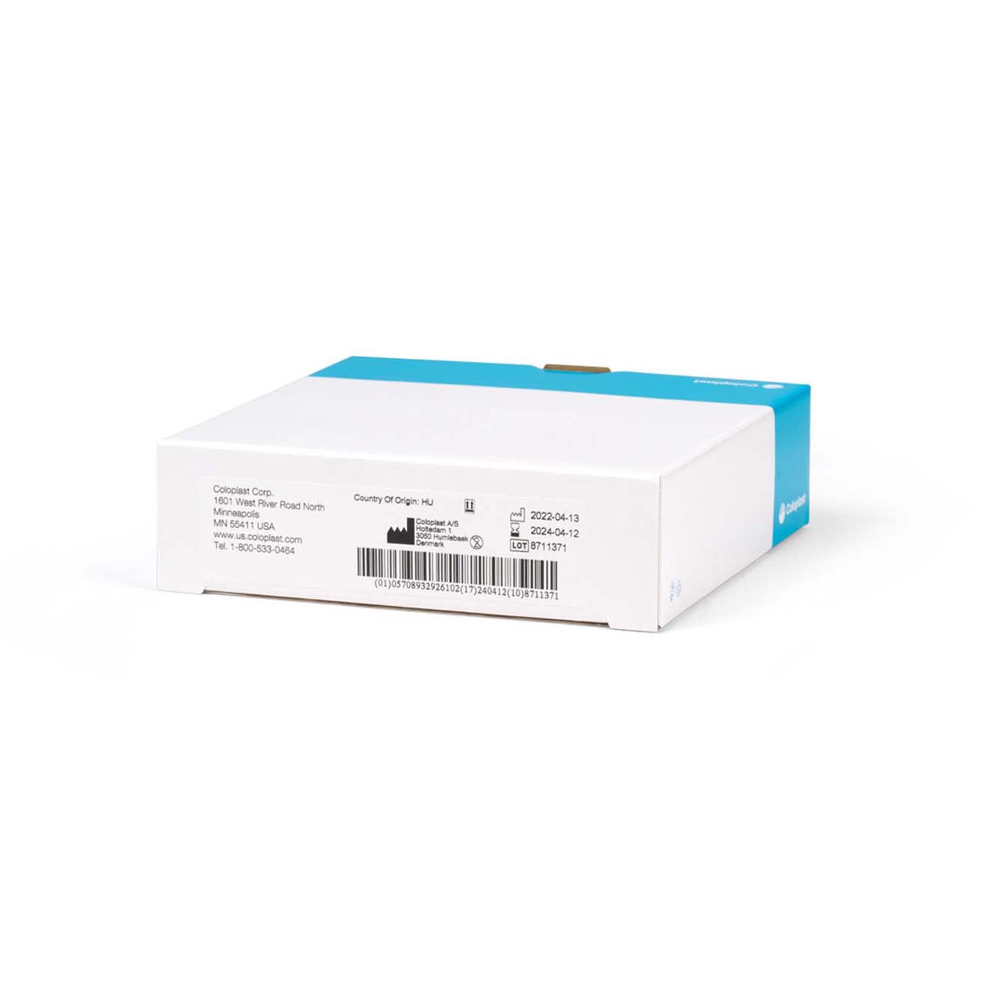 Ostomy Barrier SenSura Mio Click Precut, Extended Wear Elastic Adhesive 60 mm Flange Blue Code System 1-3/4 Inch Opening | BOX