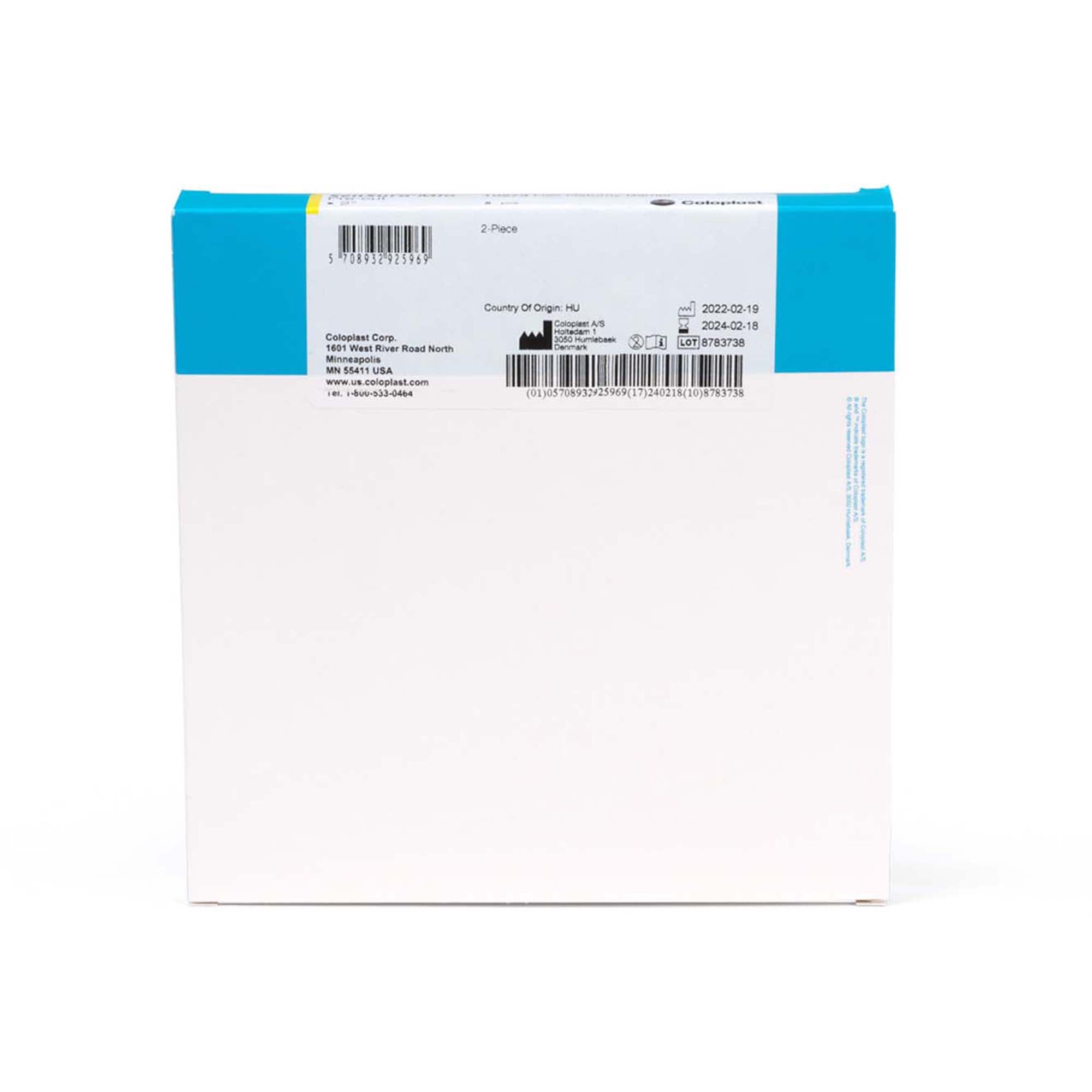 Ostomy Barrier SenSura Mio Flex Precut, Extended Wear Elastic Adhesive 70 mm Flange Yellow Code System 2 Inch Opening,Packaging Type- Box