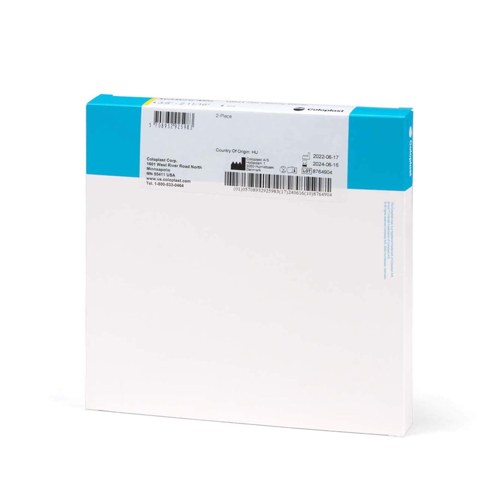 Ostomy Barrier SenSura Mio Flex Precut, Extended Wear Elastic Adhesive 70 mm Flange Yellow Code System 2 Inch Opening,Packaging Type- Box