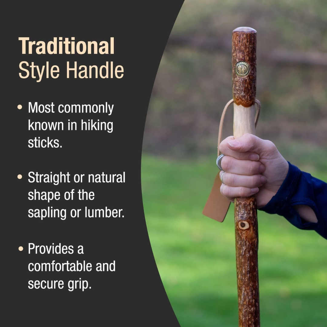 Walking Stick Brazos Twisted Trekker Wood 58 Inch Height Sassafras