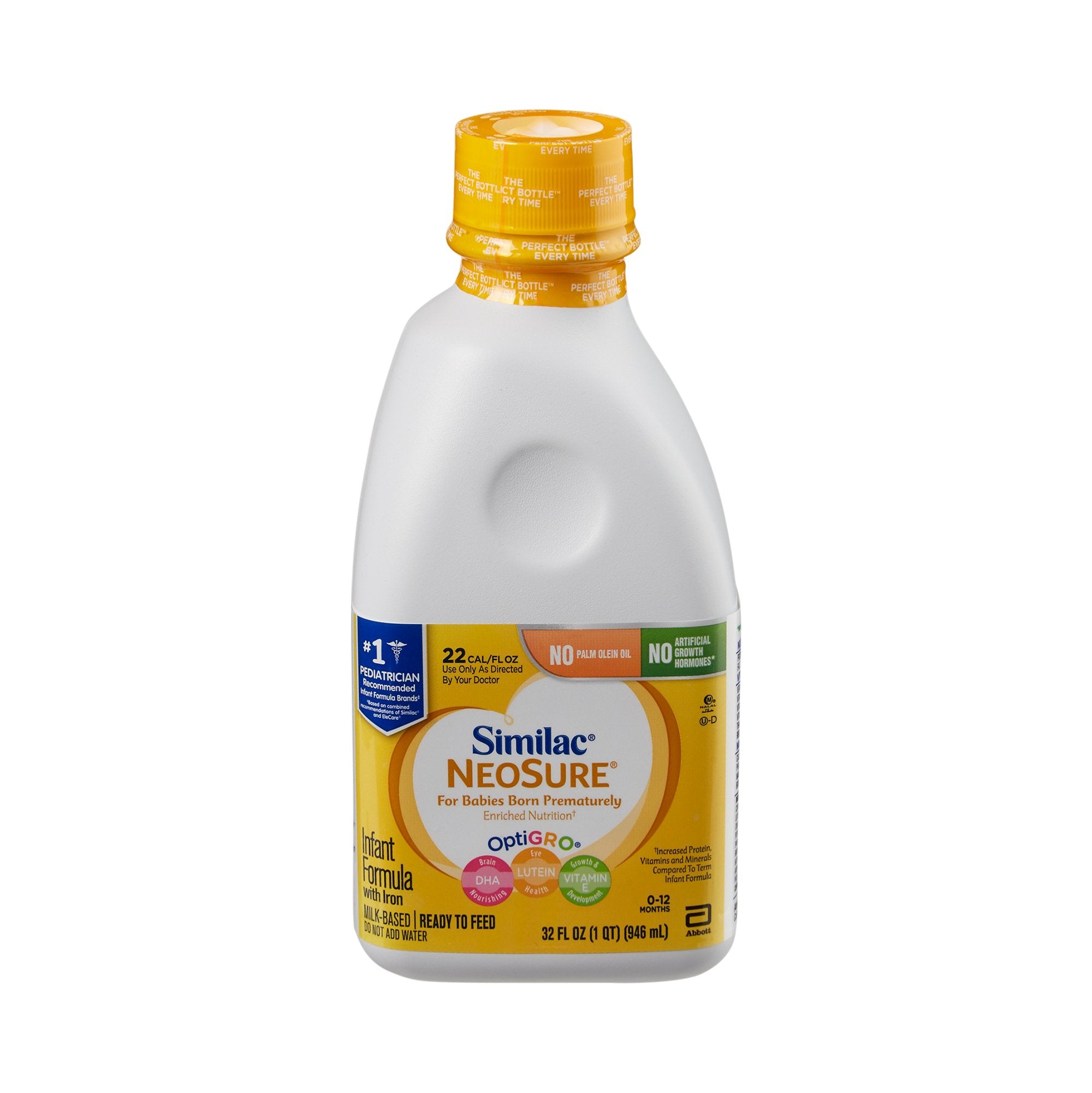 Infant Formula Similac NeoSure Unflavored 32 oz. Bottle Liquid Iron Premature