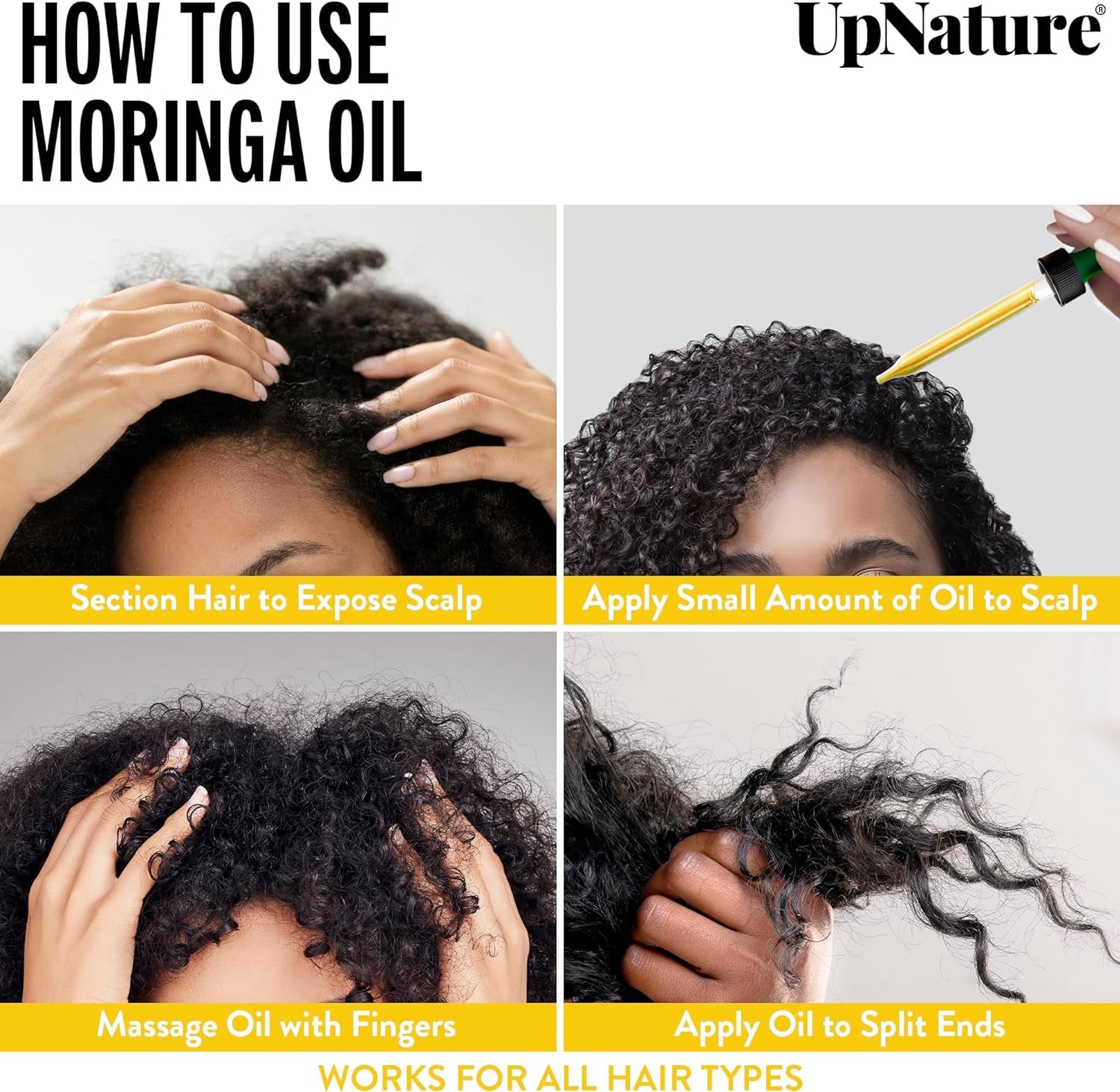 Moringa Oil Organic 4 OZ – USDA Certified Organic Moringa Seeds Oil - Moringa Oil for Face, Moringa Oleifera for Hair Growth - Therapeutic Grade, Undiluted, Non-Gmo