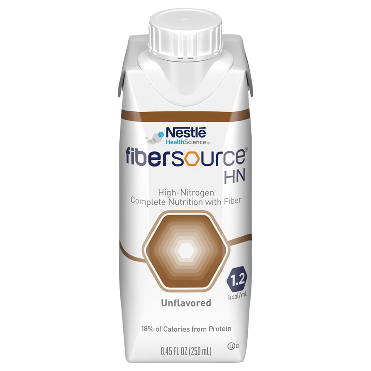 Tube Feeding Formula Fibersource HN Unflavored Liquid 250 mL Carton | (24/Case) Default Title