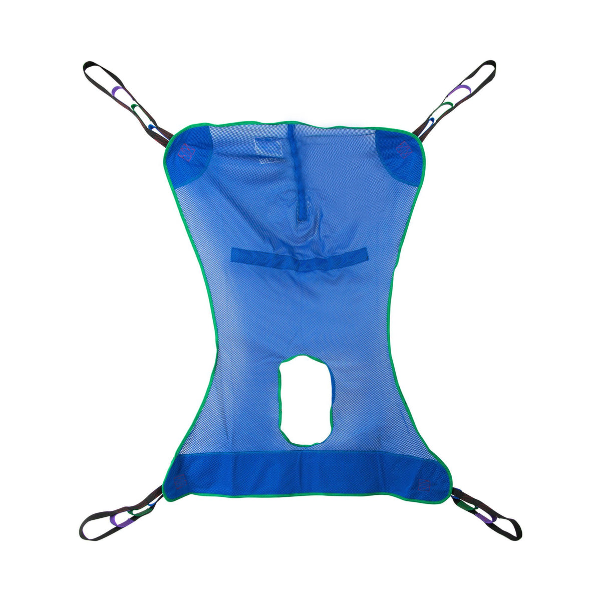 Full Body Commode Sling McKesson 4 or 6 Point Cradle Without Head Support Large 600 lbs. Weight Capacity X-Large · Pack: EA