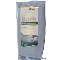 Sage Bath Rinse-Free Bath Wipes - Case of 88 Packs - 704 Wipes
