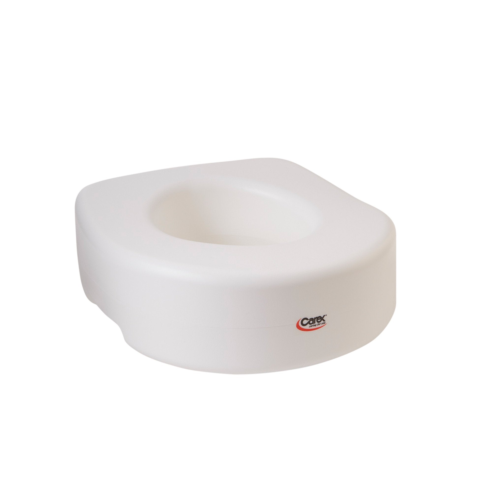 Raised Toilet Seat Carex Economy 5-1/2 Inch Height Standard / Elongated 300 lbs. Weight Capacity