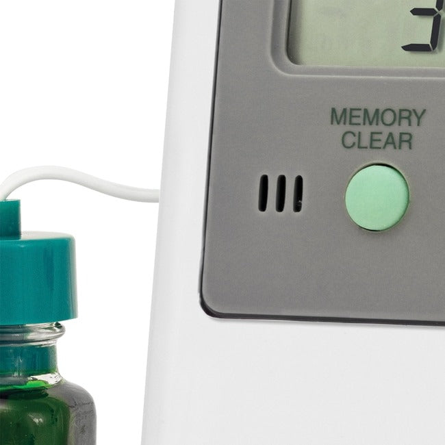 Digital Thermometer with Alarm Fisherbrand Traceable Fahrenheit / Celsius -58° to +158°F (-50° to +70°C) Short External Sensor Multiple Mounting Options Battery Operated,Packaging Type- Each