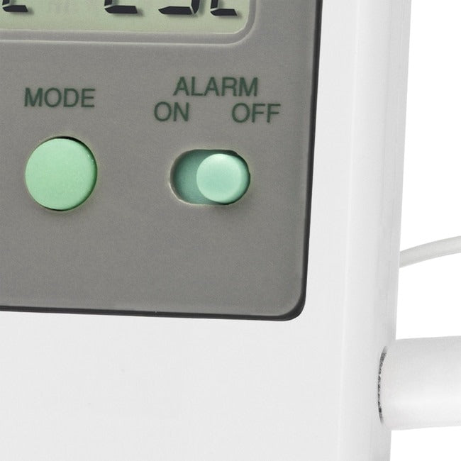 Digital Thermometer with Alarm Fisherbrand Traceable Fahrenheit / Celsius -58° to +158°F (-50° to +70°C) Short External Sensor Multiple Mounting Options Battery Operated,Packaging Type- Each