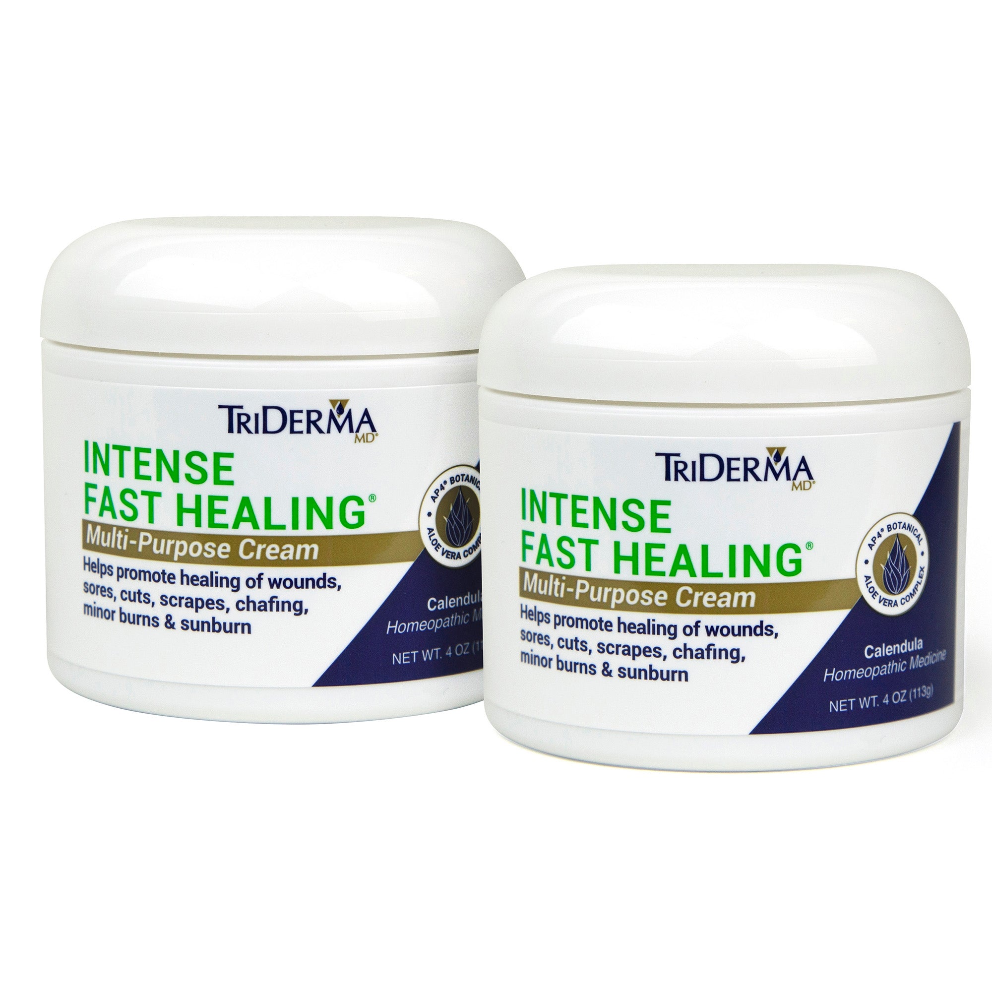 Hand and Body Moisturizer TriDerma MD Intense Fast Healing 4 oz. Jar Unscented Cream,Packaging Type- Each