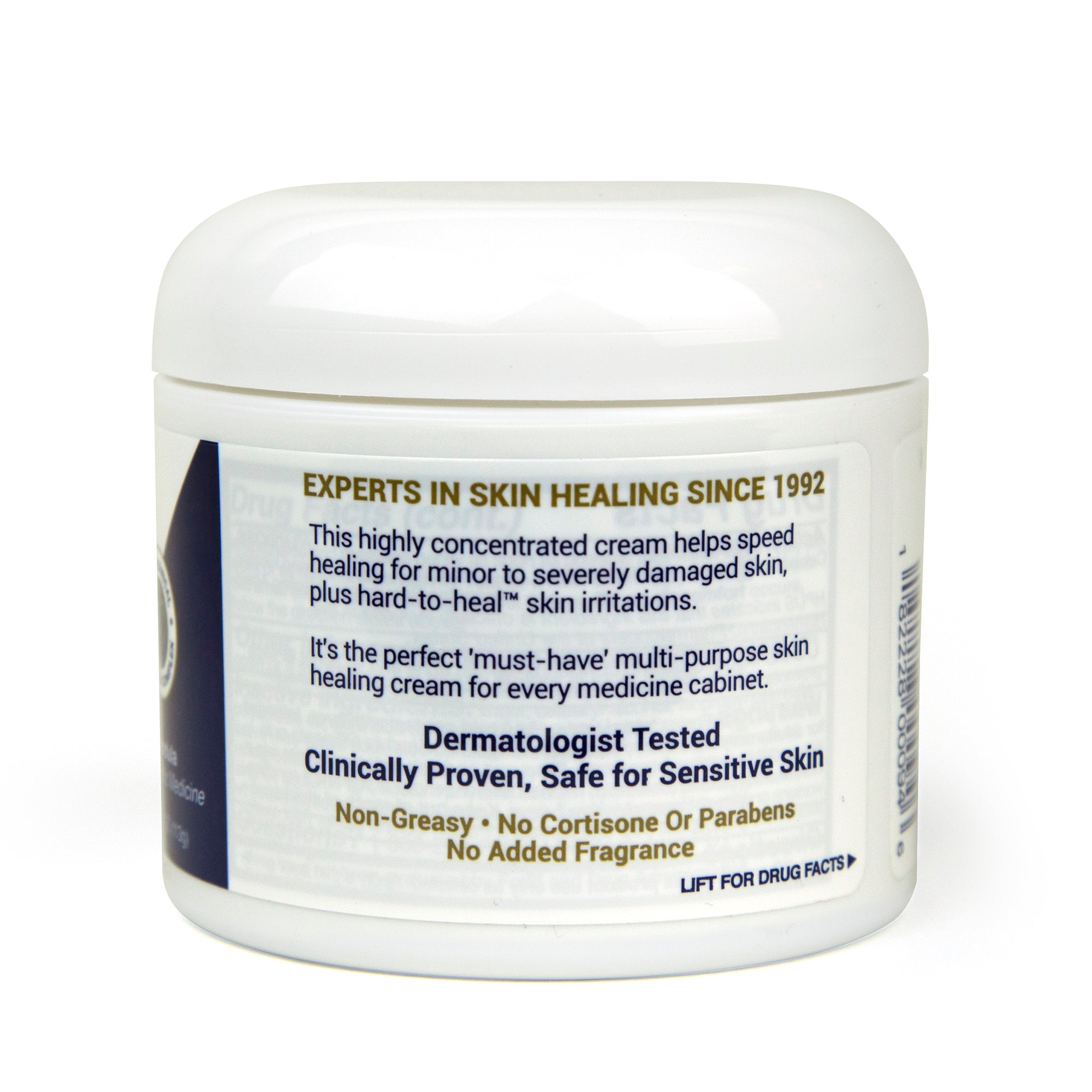 Hand and Body Moisturizer TriDerma MD Intense Fast Healing 4 oz. Jar Unscented Cream,Packaging Type- Each