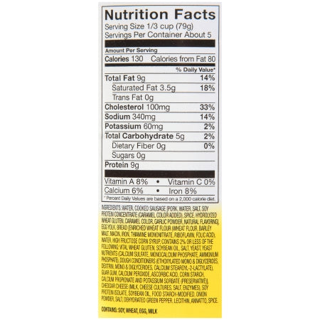 Thickened Food Thick-It 15 oz. Can Sausage / Cheese Omelet Flavor Puree IDDSI Level 4 Extremely Thick/Pureed,Packaging Type- Each