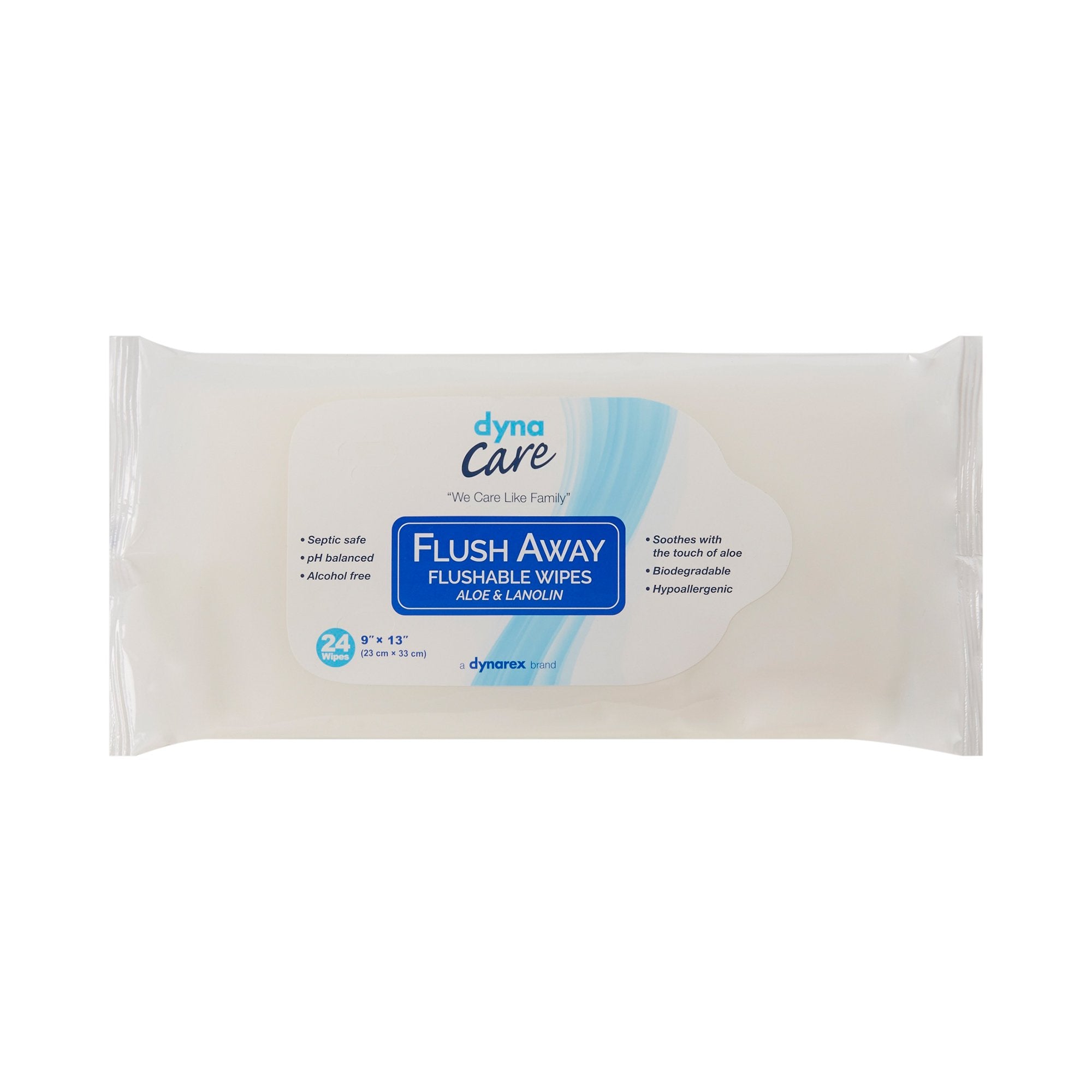 Flushable Personal Wipe Flush Away Adult Soft Pack Scented 24 Count, Packaging Type- Case