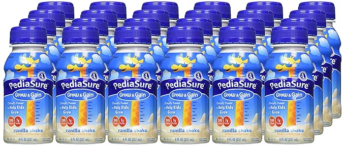 Pediatric Oral Supplement PediaSure Grow & Gain Shake Vanilla Flavor 8 oz. Bottle Liquid Calories,Packaging Type- Each