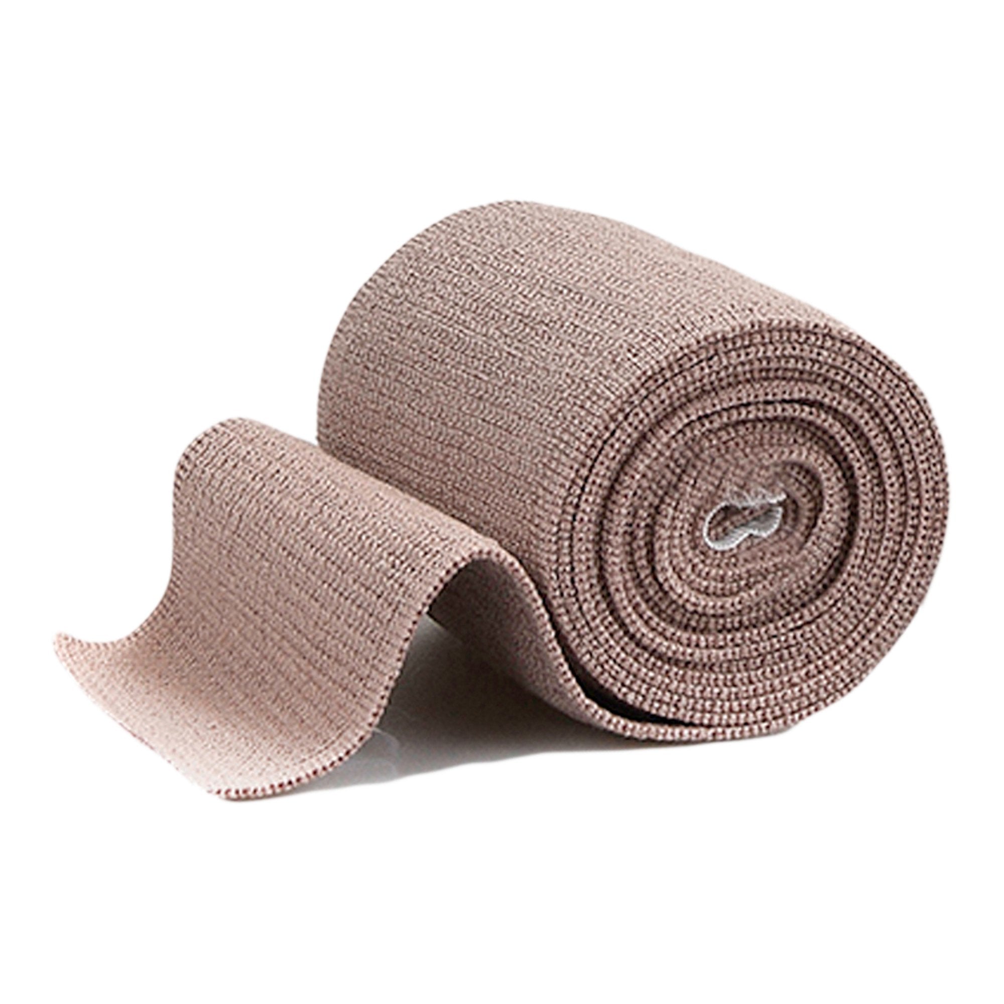 Elastic Bandage McKesson 3 Inch X 5 Yard Single Hook and Loop Closure Tan NonSterile Standard Compression,Packaging Type- Box