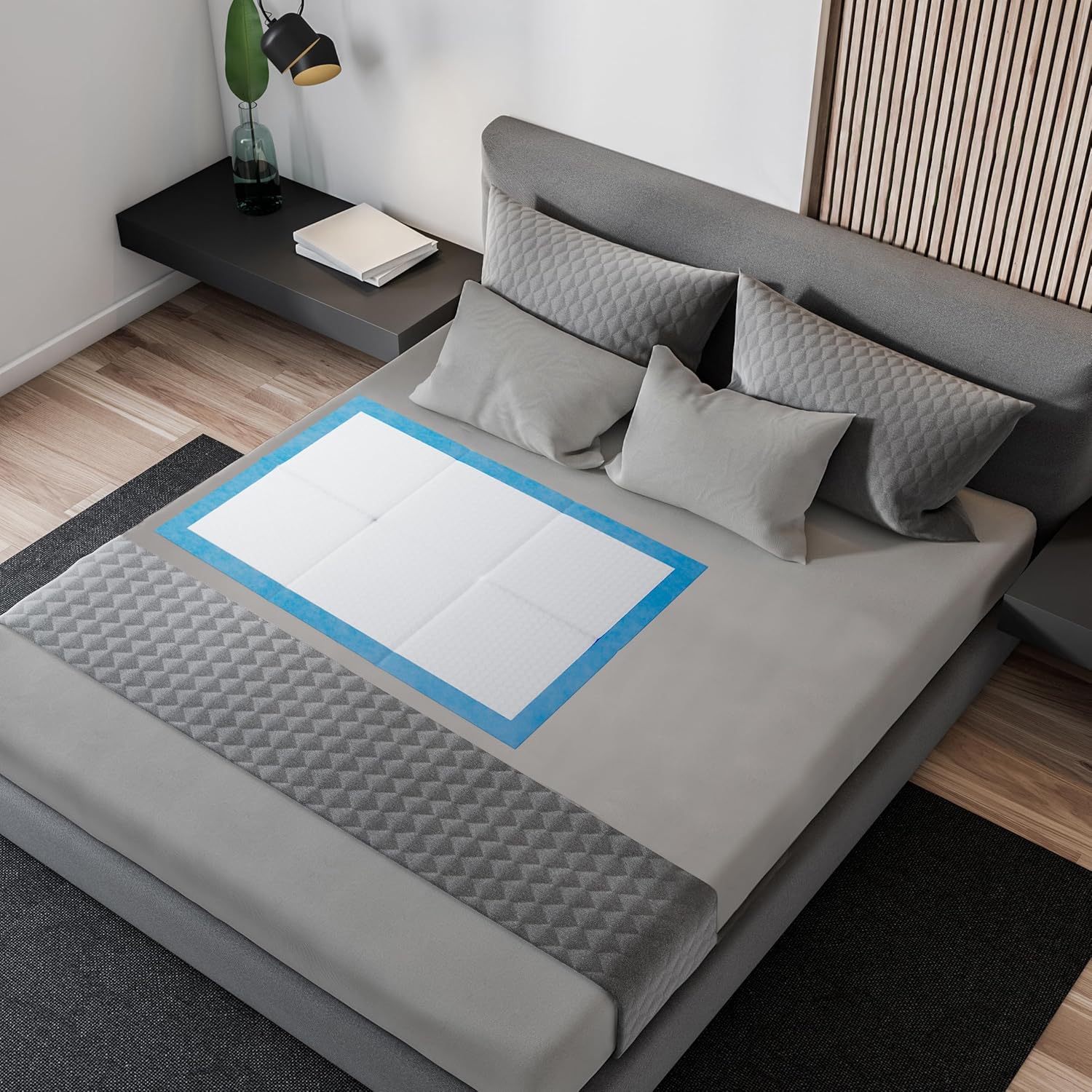 Disposable Underpad Inspire 23 X 36 Inch Three Layer Moderate Absorbency, Packaging Type- Case